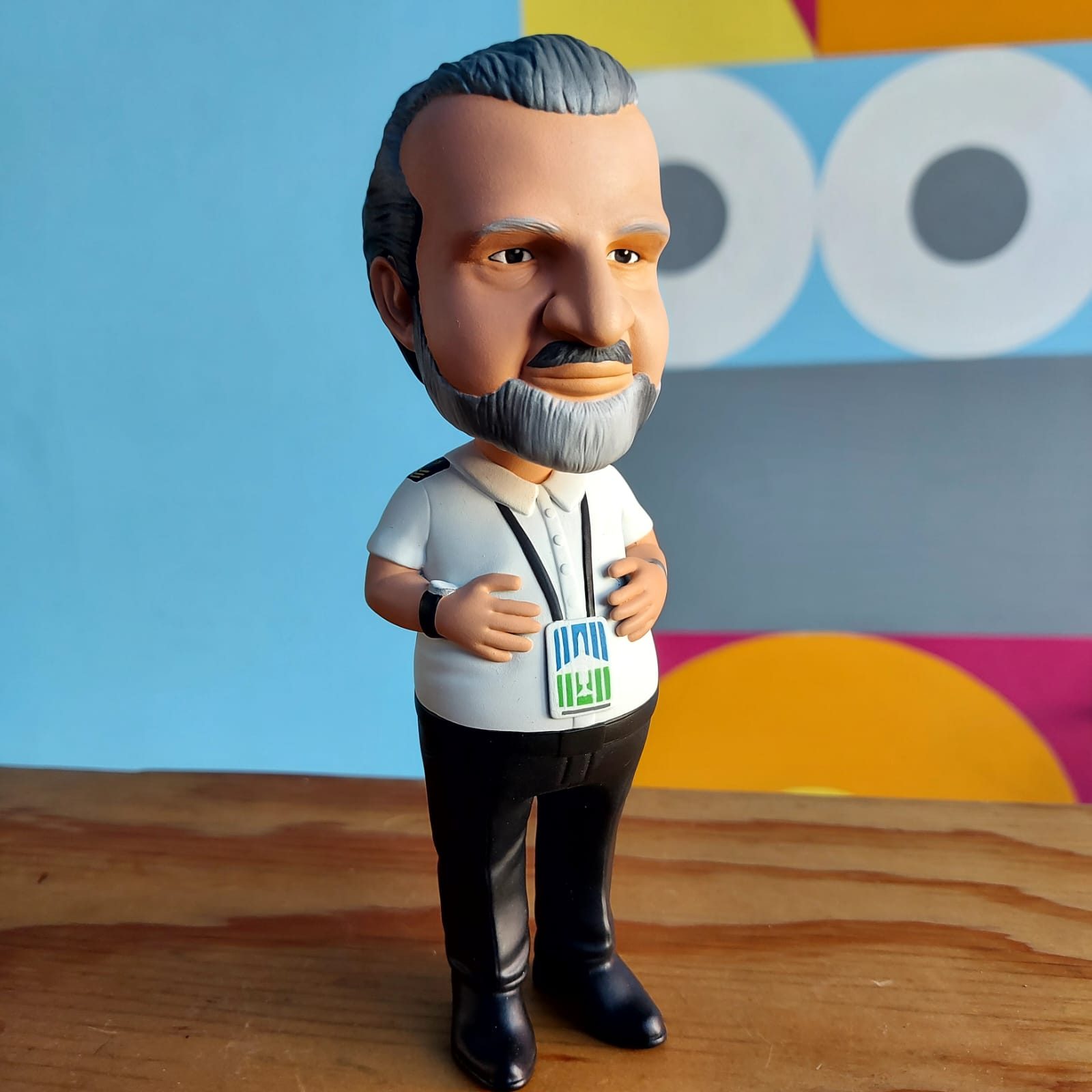 Bobblehead personalizado pintado a mano